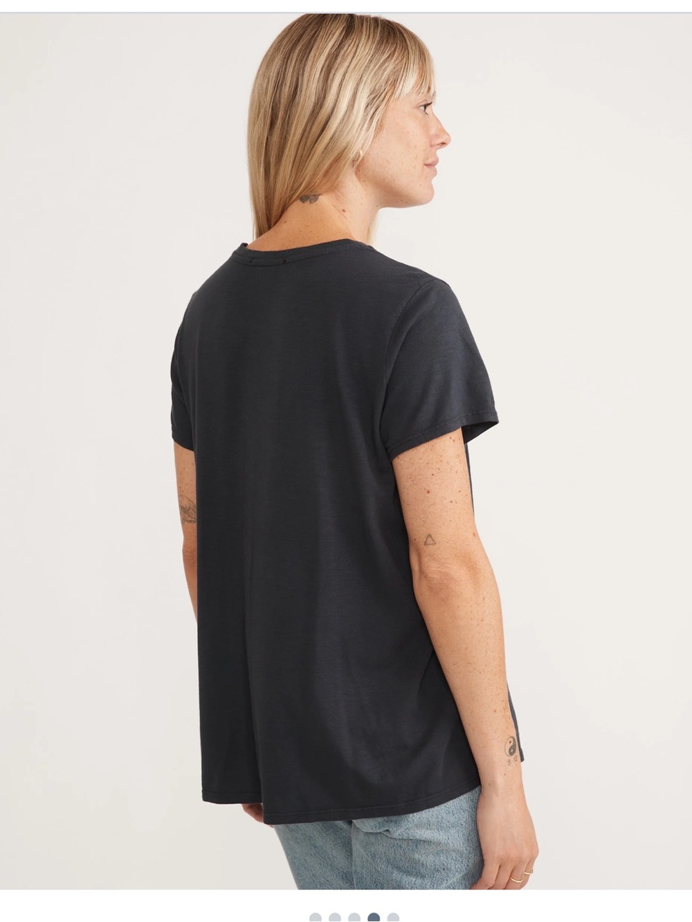 New With Tags Marine Layer Swing Crew Tee Sz M - Picture 4 of 13